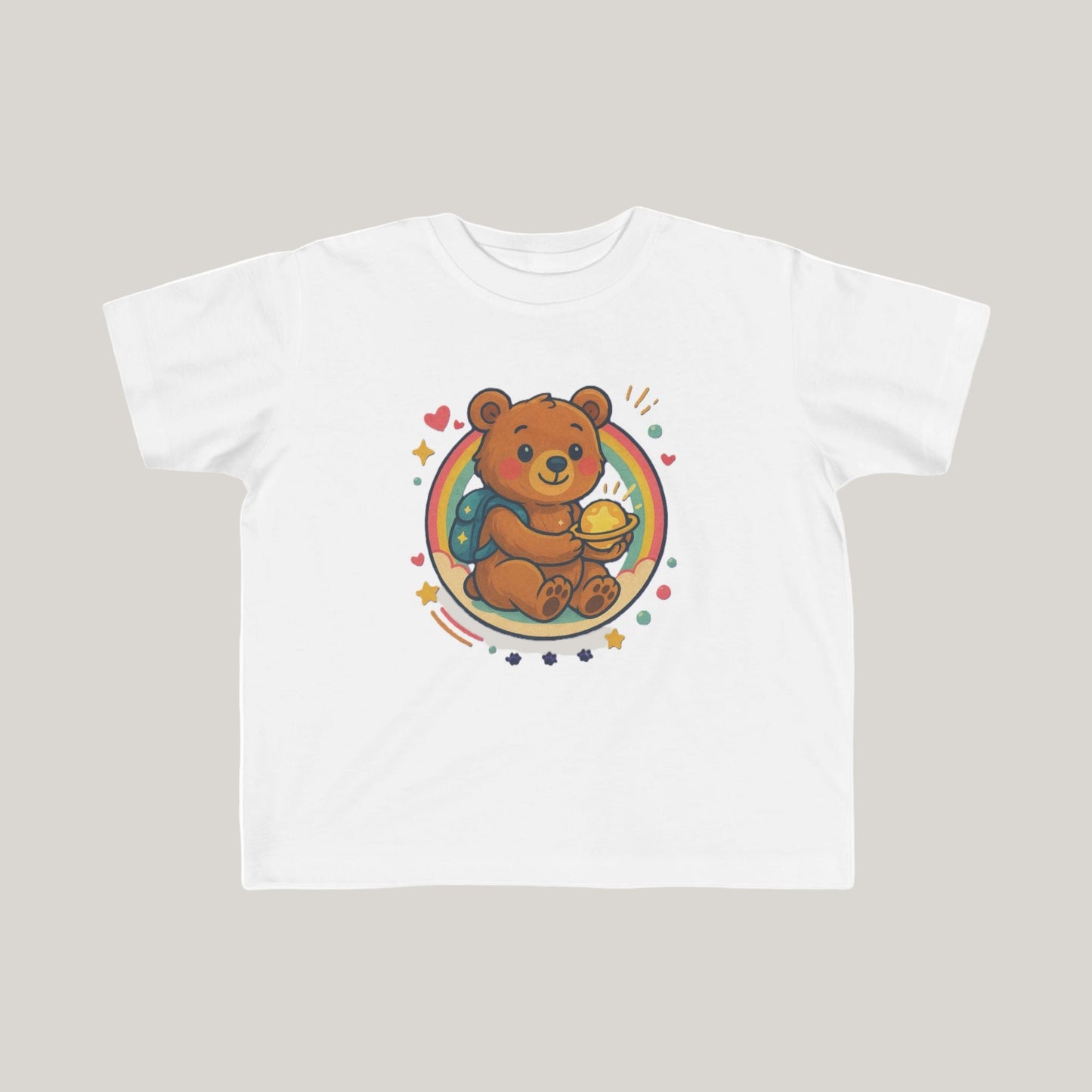 Adorable Bear Toddler Tee, Cute Kids Shirt, Playful Animal T-Shirt, Casual Everyday Wear, Birthday Gift, Baby Shower Gift Printify