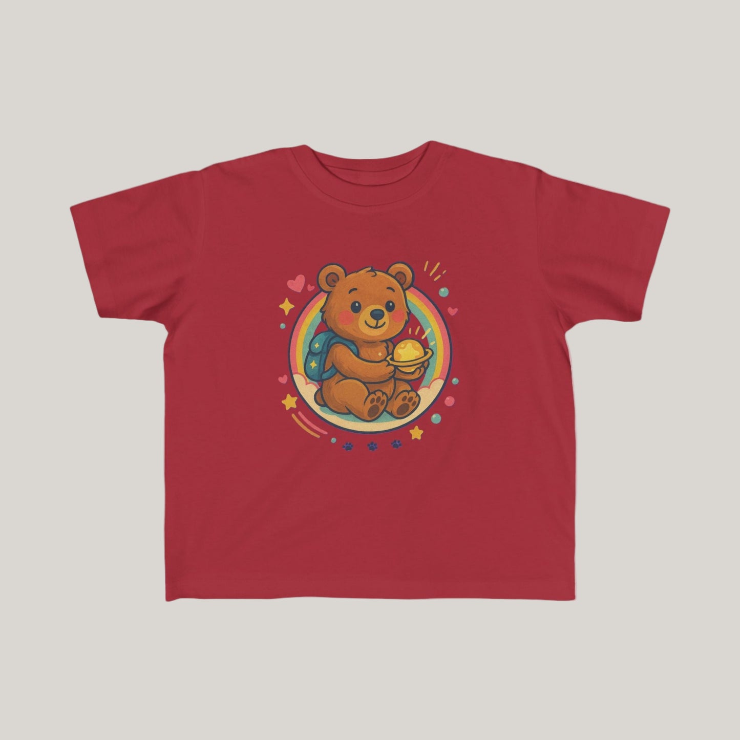 Adorable Bear Toddler Tee Printify